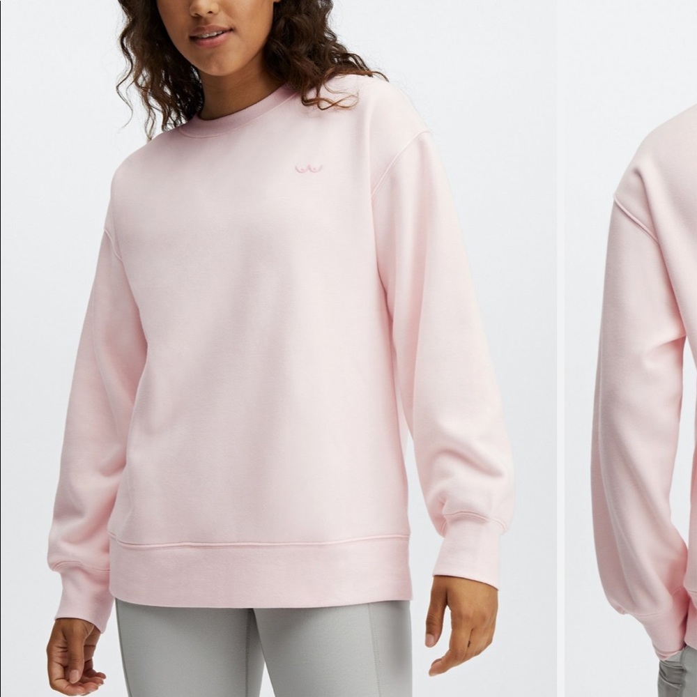 Fabletics Breast Cancer Awareness Sweatshirt size S